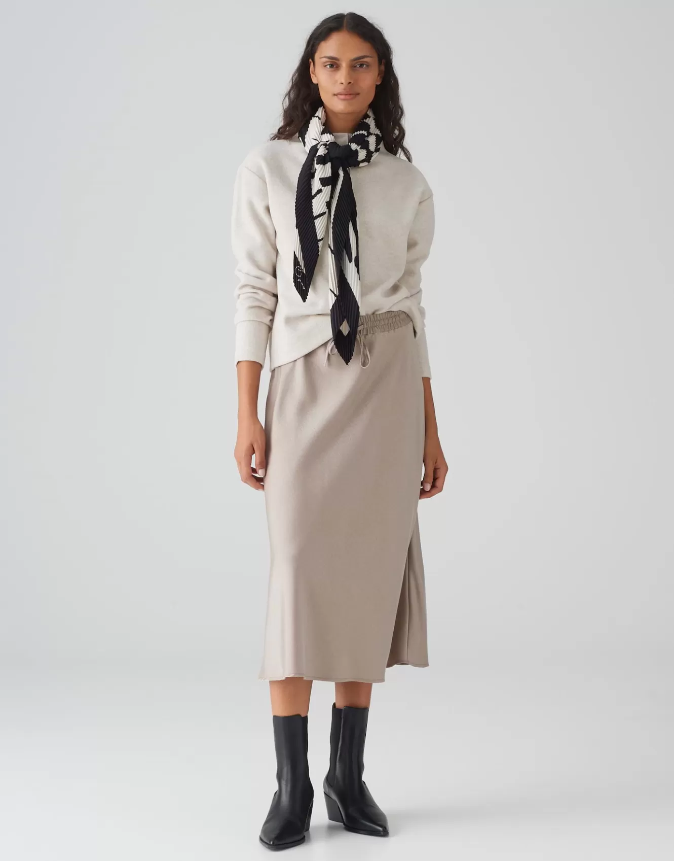 OPUS Halstuch Awirla Scarf Beige Online Bestellen^Damen Accessoires