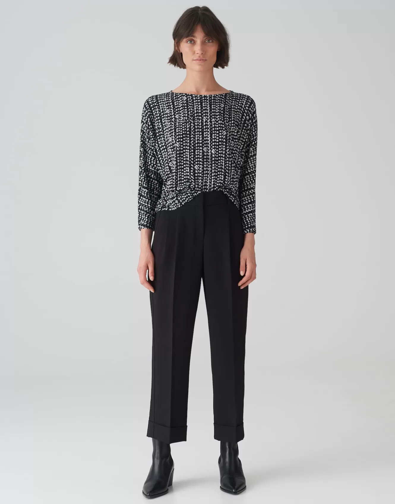 OPUS Shirt Sebry Shine Schwarz Online Bestellen^Damen Shirts