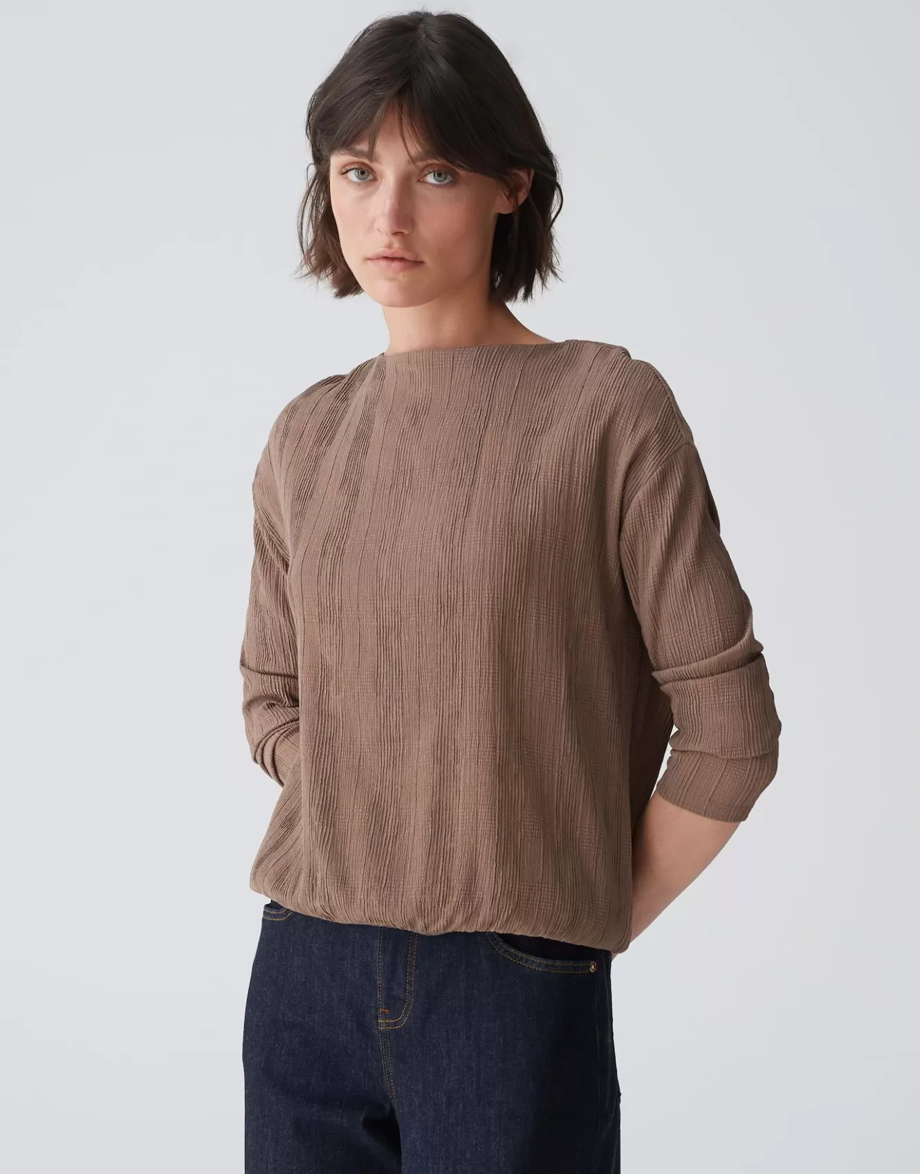 OPUS Shirt Silasum Braun Online Bestellen^Damen Shirts