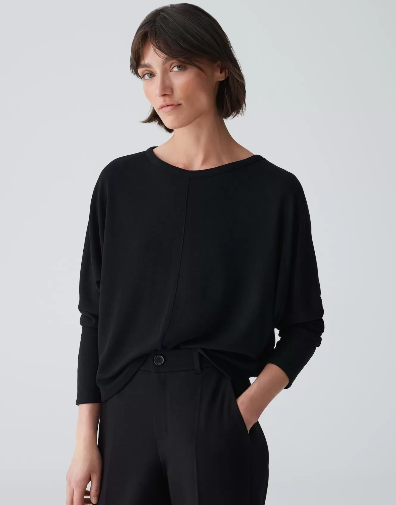 OPUS Shirt Simpla Schwarz Online Bestellen^Damen Shirts