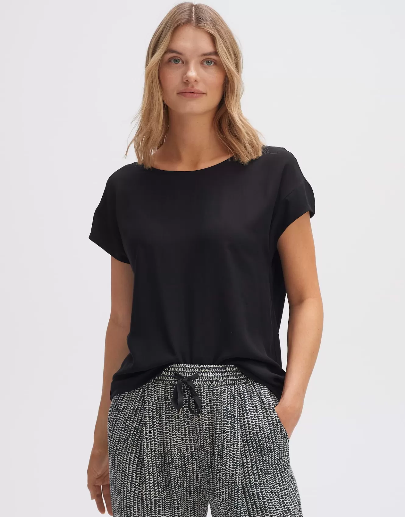 OPUS Shirt Skita Soft Schwarz Online Bestellen^Damen Shirts