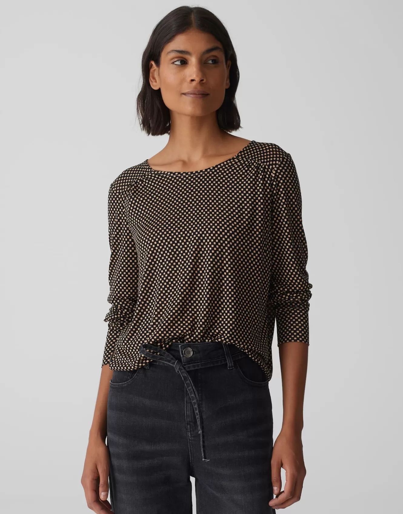 OPUS Shirt Sutha Aop Beige Online Bestellen^Damen Shirts