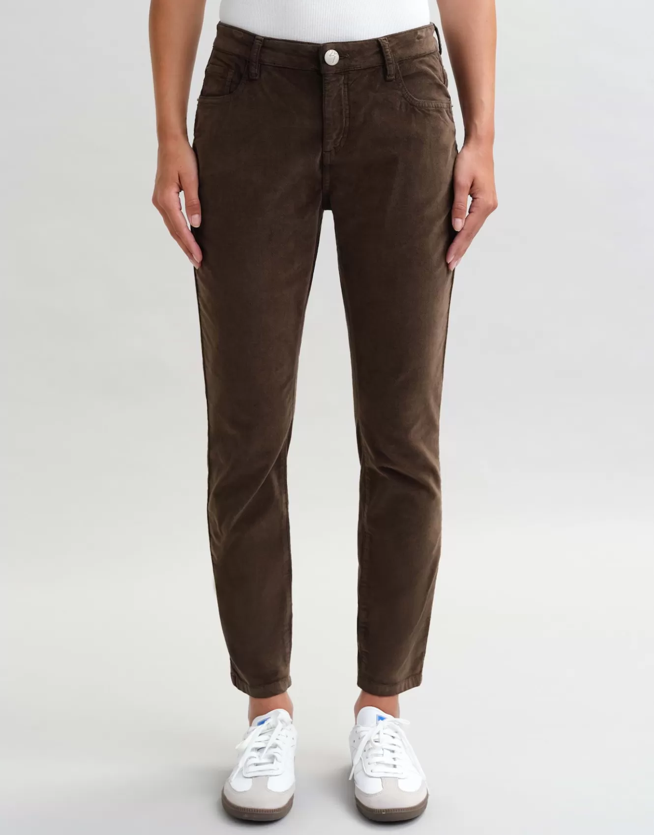 OPUS Slim Jeans Evita Glazed Braun Online Bestellen^Damen Jeans