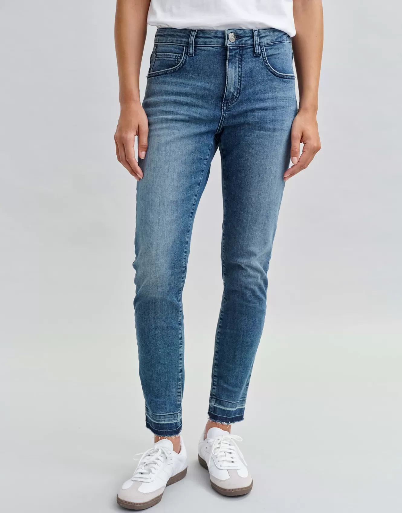 OPUS Slim Jeans Evita Urban Blau Online Bestellen^Damen Jeans