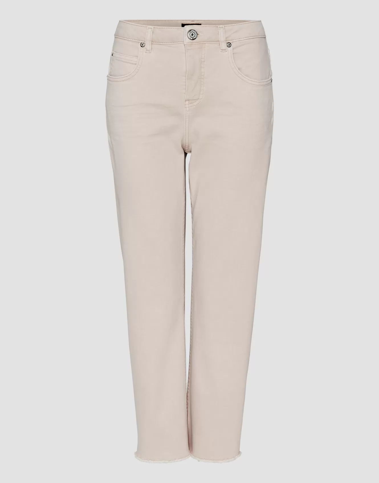 OPUS Wide Cropped Jeans Momito Color Beige Online Bestellen^Damen Jeans